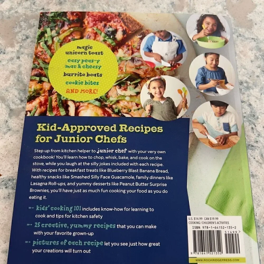 Kid Chef Junior: My First Kids Cookbook - Paperback